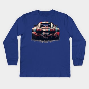 Bugatti Veyron Kids Long Sleeve T-Shirt